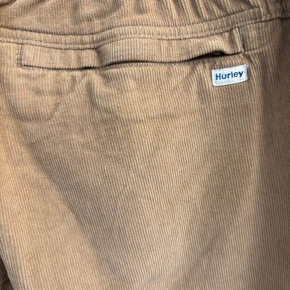 HURLEY NWT Men's Bronco Corduroy Lightweight Pants Tan Size Small Inseam 28.5 - Picture 10 of 11